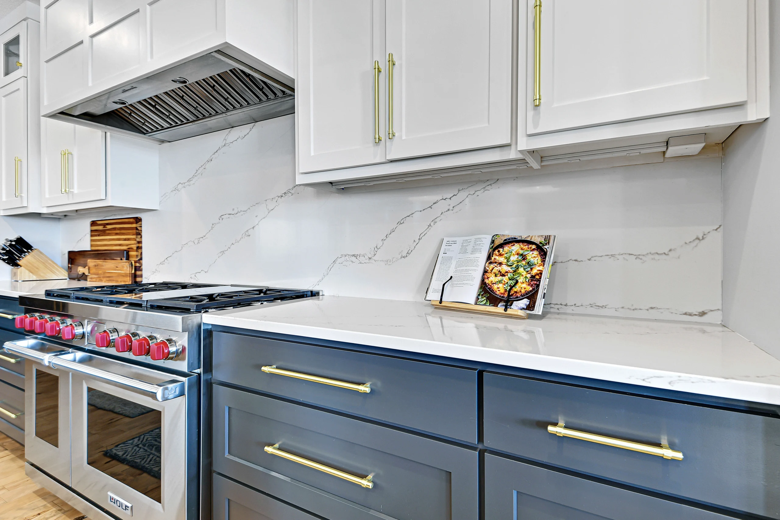 custom kitchen remodel in wendell phillips kansas city with large island